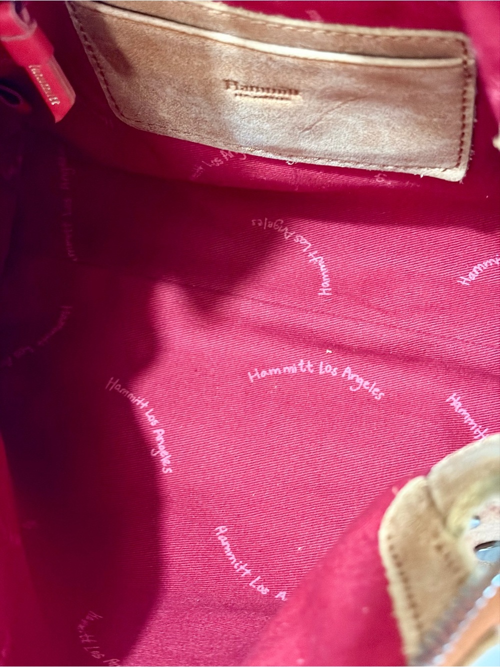 Hammitt Bryant Medium Shoulder Bag In Hermosa Saddle With Gunmetal Hardware - Picture 15 of 16